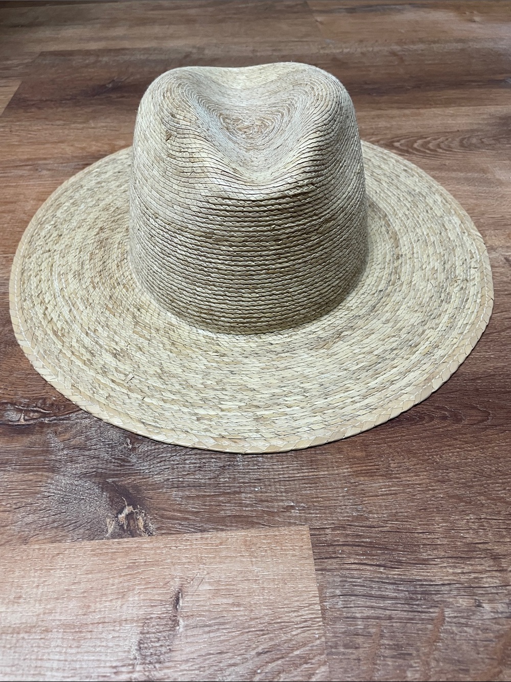 Lack Of Color Natural Straw Wide-Brim Fedora